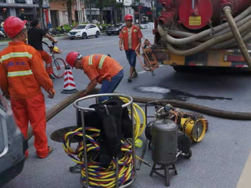 天津蓟县市政管道高压清洗,大小型排污管道清理